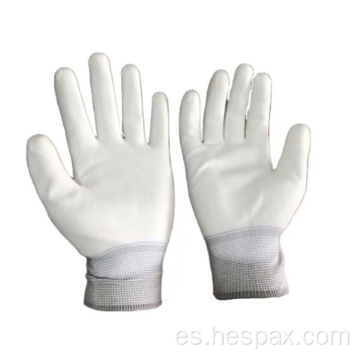 Hespax Black ESD Guantes eléctricos PU anti estáticos